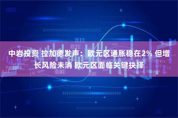 中岩投资 拉加德发声：欧元区通胀稳在2% 但增长风险未消 欧元区面临关键抉择